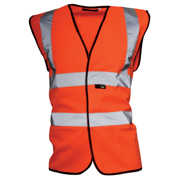 Gilet haute visibilité Martcare - orange - taille L